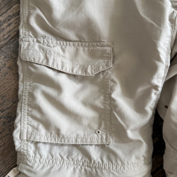 COLUMBIA Saturday trail pant convertible Cargo Pants shorts size 2 short Tan - Picture 5 of 16